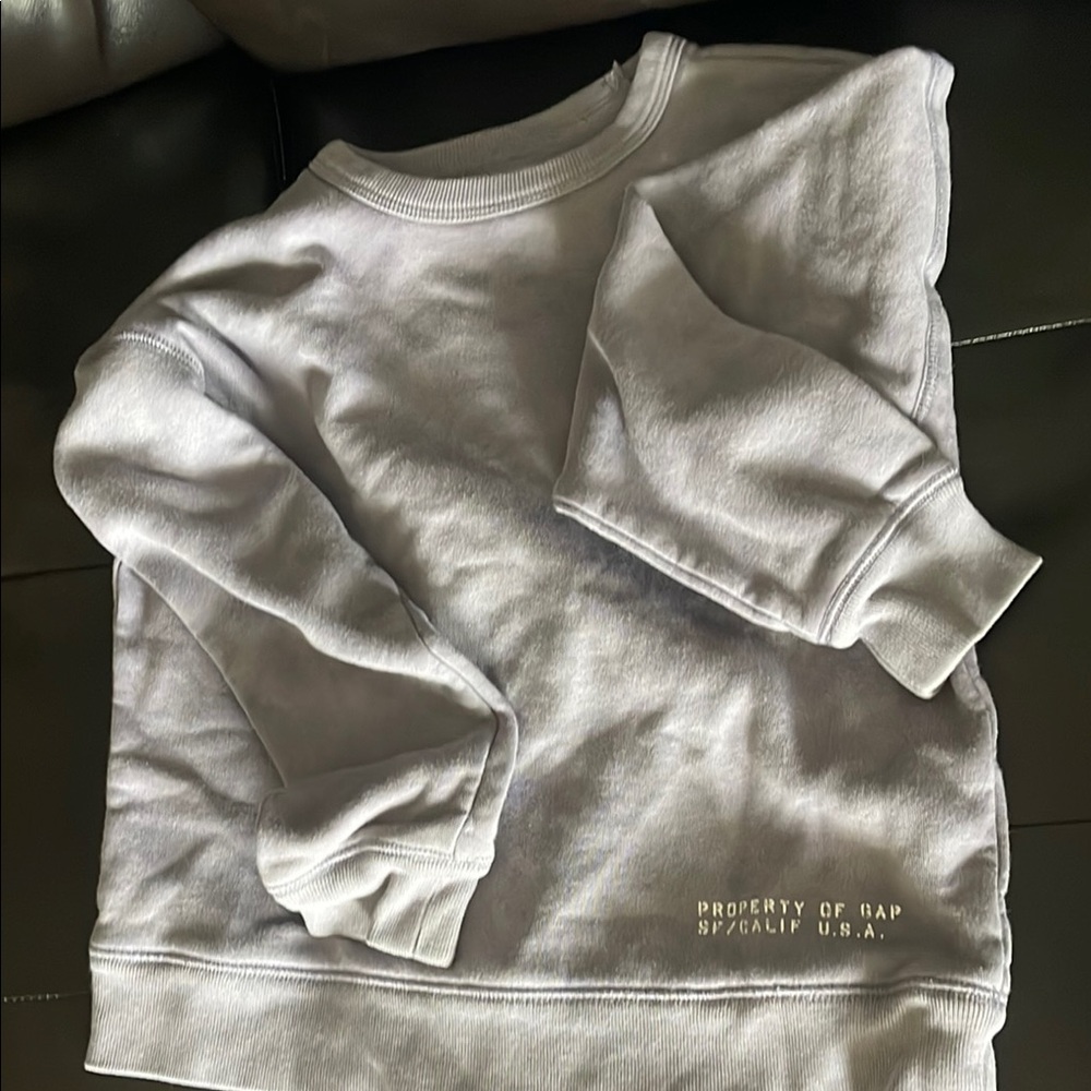 GAP Gray Sweatshirt Soft Crewneck Casual